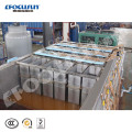 5 ton transparent brine system block ice machine with material galvanized steel